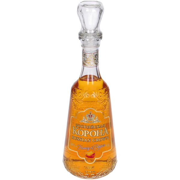 Infusión "Corona rusa sobre miel y pimienta" 40%, 500 ml