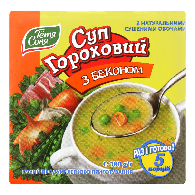 Суп гороховий, 180 г