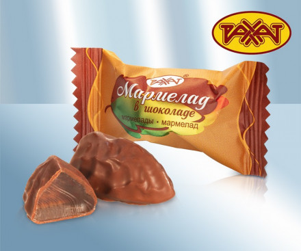 Мармелад в шоколадной глазури, вес.