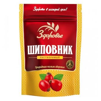 bebida Zdorovye Rosehip Natural instantánea, 75 g