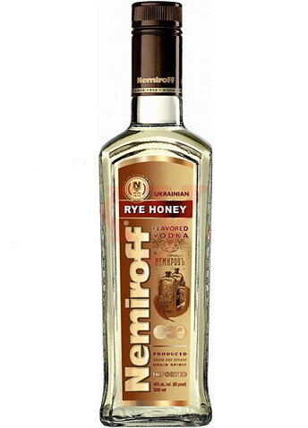 Vodka ucraniana com mel "Nemiroff Rye Honey" 0,5 l