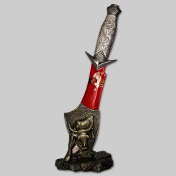 Нож декоративный "Красная коррида" 31 см