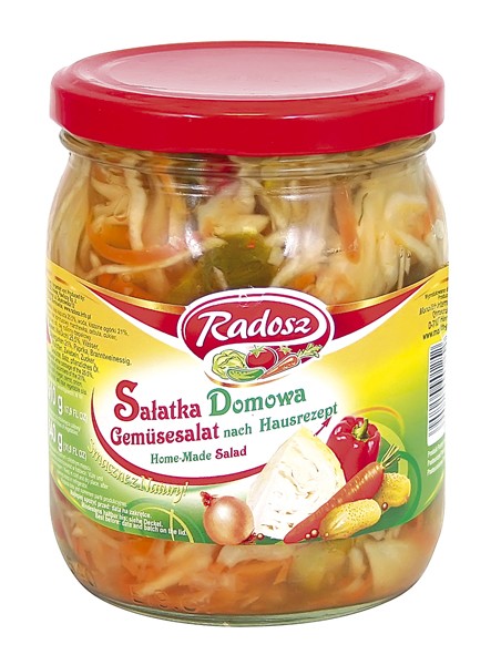 Ensada de verduras Salatka Domowa, 510 g