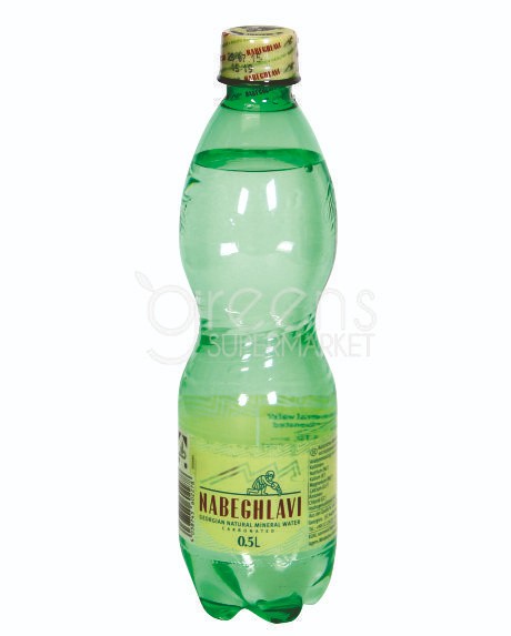 Agua mineral natural con gas "Nabeghlavi" 0,5 l