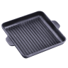 Гриль-Сковорода квадратная из чугуна "Brizoll" H181825G, 18 х 18 x 2,5 см