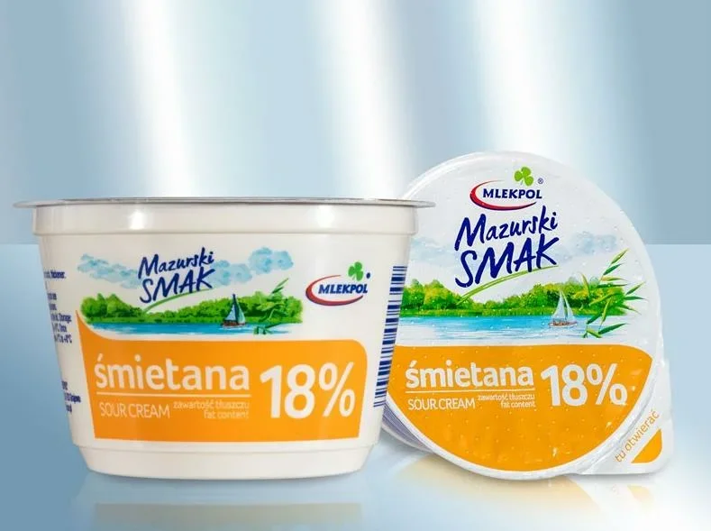 Crema agria "Mazurski Smak" 18%, 200 g