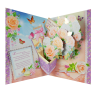 La tarjeta de felicitacion 247 x 345 mm. ?Con el Aniversario! 3D las flores