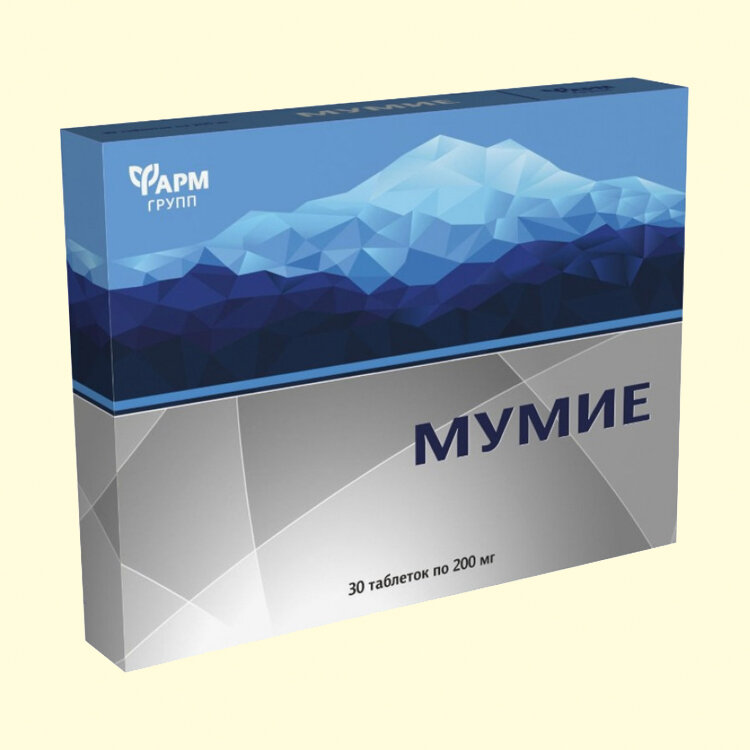 Mumie (30 mesas por 200 mg)