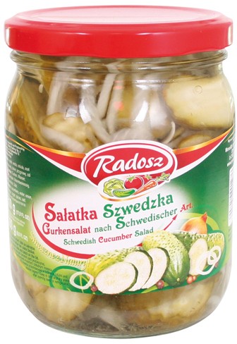 Ensalada de pepinos Salatka Szwedzka, 510 g