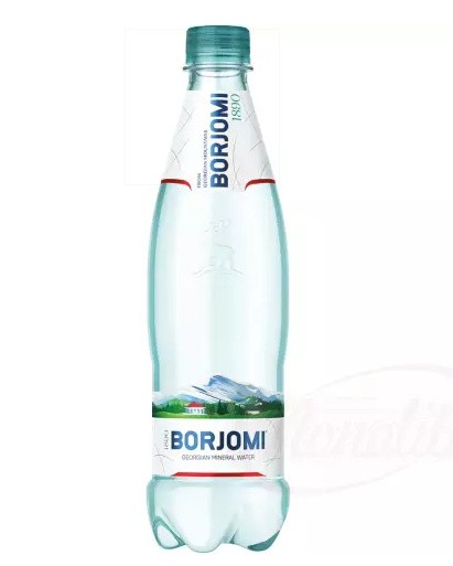 Água mineral Borjomi 0,5l