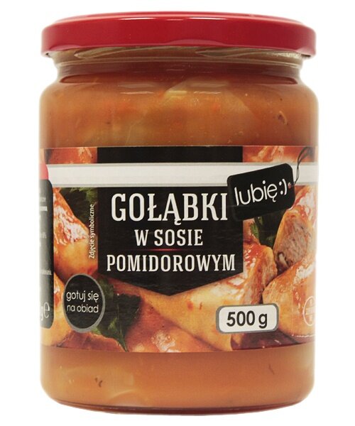 Rollitos de col en salsa de tomate, 500 g