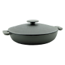El brasero de hierro fundido O 50 cm con la tapa, la altura - 107 mm
