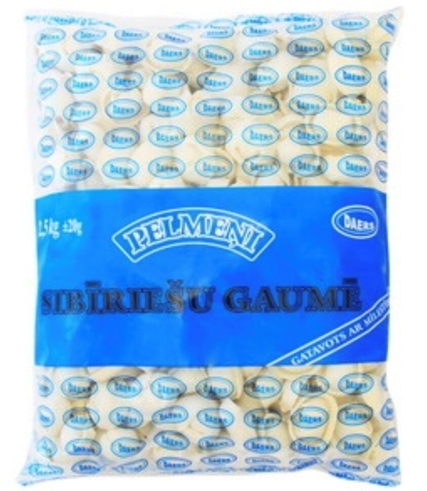 Pelmeni "De Siberia", 2500 g