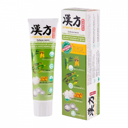 Паста зубная KAMPO ORIENTAL CARE MODUM Бамбук с морской солью и кальцием, 100 g