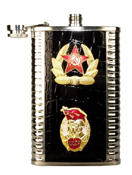 Frasco para licor "The Soviet Army + CCCP", 270 ml