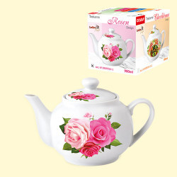 Tetera Rosas 0,9l