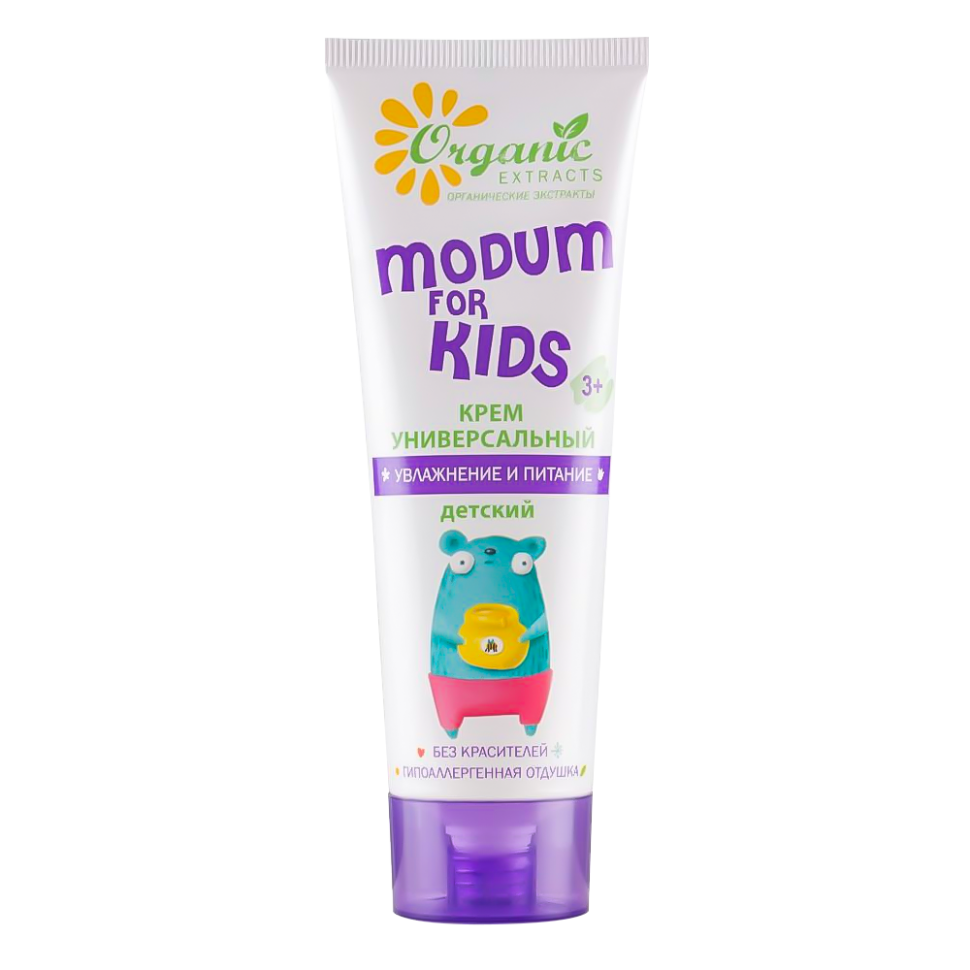 La crema universal "MODUM FOR KIDS" la humectacion y una alimentacion infantil, 75 g