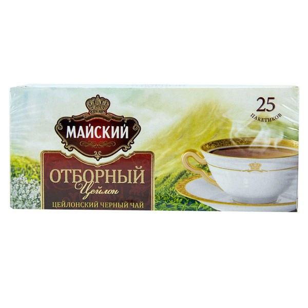 Чай черный Майский Отборный 25 пакетиков