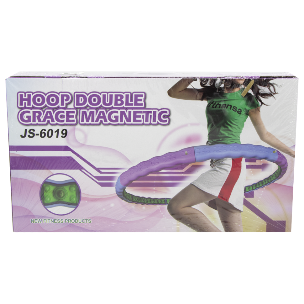 Массажный обруч "Hula Hoop" 40 Массажными шариками, 110 см, 2,3 кг