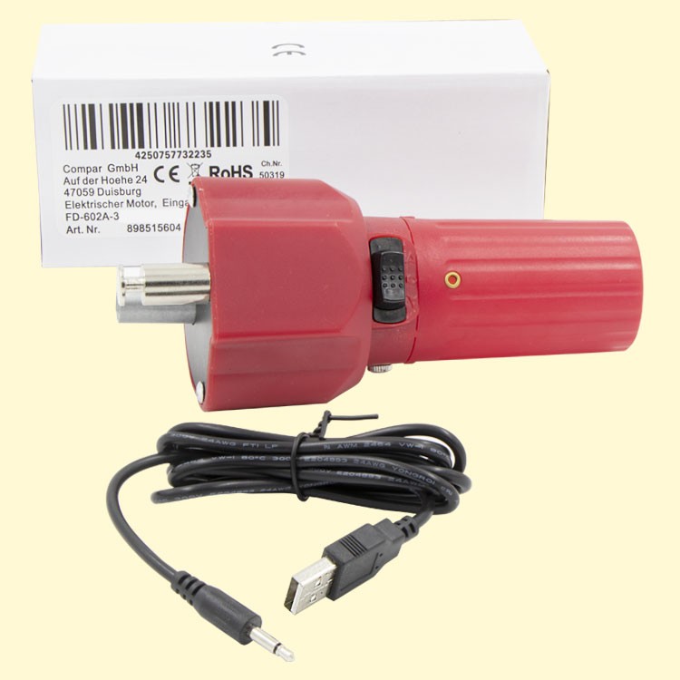 El motor con USB por el cable, 5 V, el Modelo № FD-602A-3