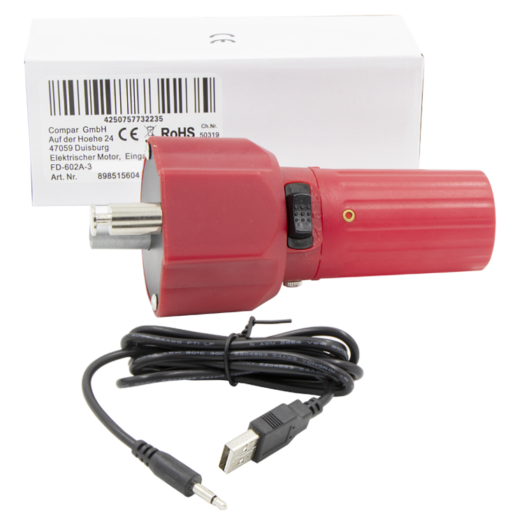 El motor con USB por el cable, 5 V, el Modelo № FD-602A-3