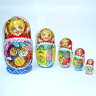 Matryoshka (bonecas russas) de 5 peças "Kolobok" 18 cm (altura)