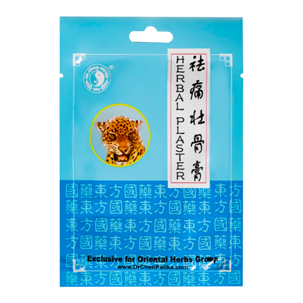 Dr. Chen Согревающий Тигровый пластырь 4 шт в упаковке 7 х 10 см