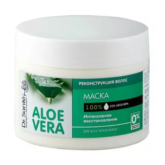 Маска для волосся "Dr. Sante Aloe Vera" інтенсивне відновлення, 300 мл