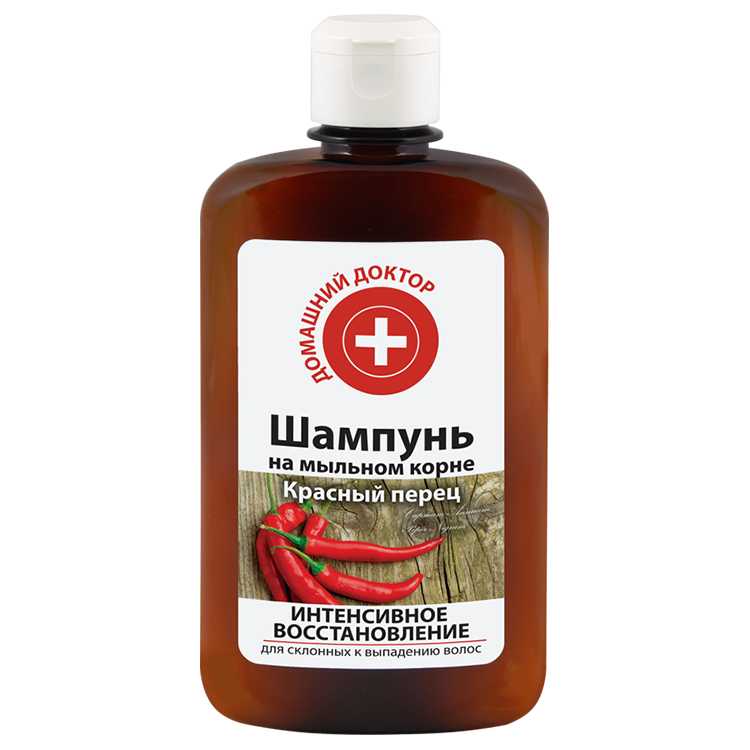Shampoo "Home Doctor" Pimenta Vermelha, Recuperação Intensiva, 300 ml