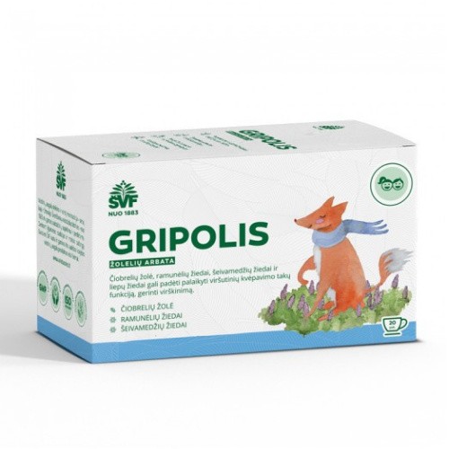 Дитячий чай AC Gripolis, 1,5 г x 20 пакетиків