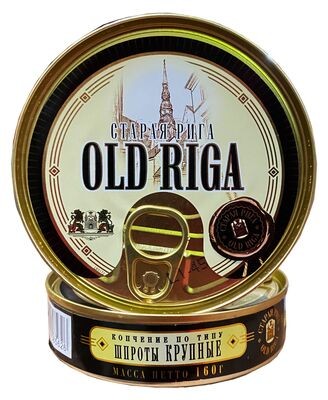 Espadines de Riga en aceite, 160 g