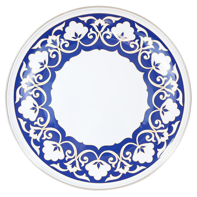 ?El plato redondo esmaltado? 36 cm "el suero de leche Uzbeko" 2,5 l ?El plato redondo esmaltado? 36 cm "el suero de leche Uzbeko" 2,5 l
