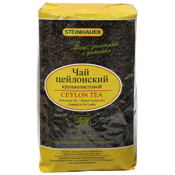 Chá preto de folhas soltas "Steinhauer", 250 g