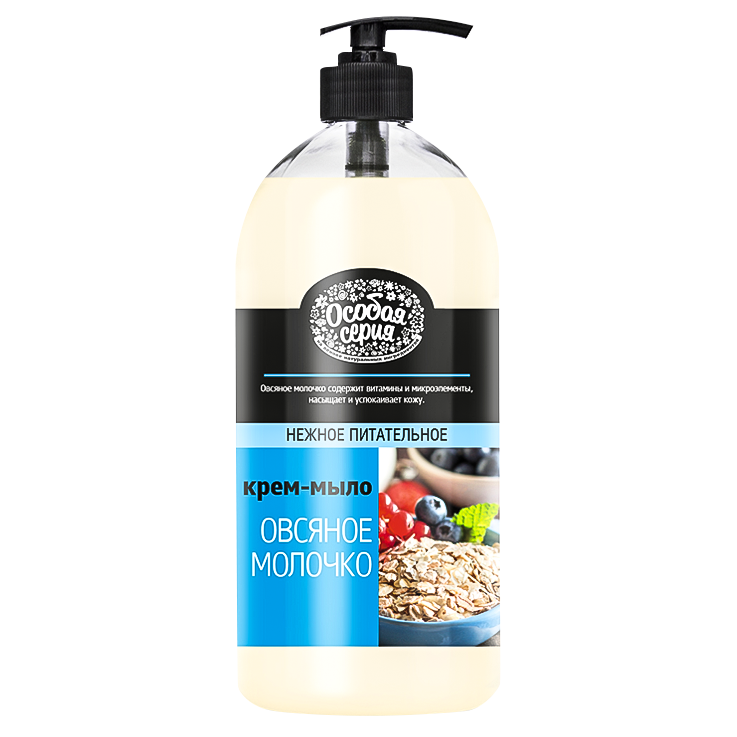 La crema-jabon DE AVENA MOLOCHKO "una serie Especial" 1000 ges La crema-jabon DE AVENA MOLOCHKO "una serie Especial" 1000 ges