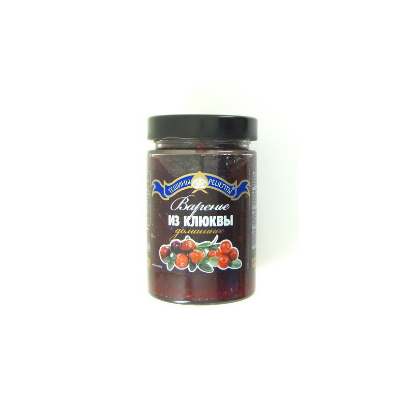 Compota caseira de cranberry TM RECEITAS TESCHINY, 340 g