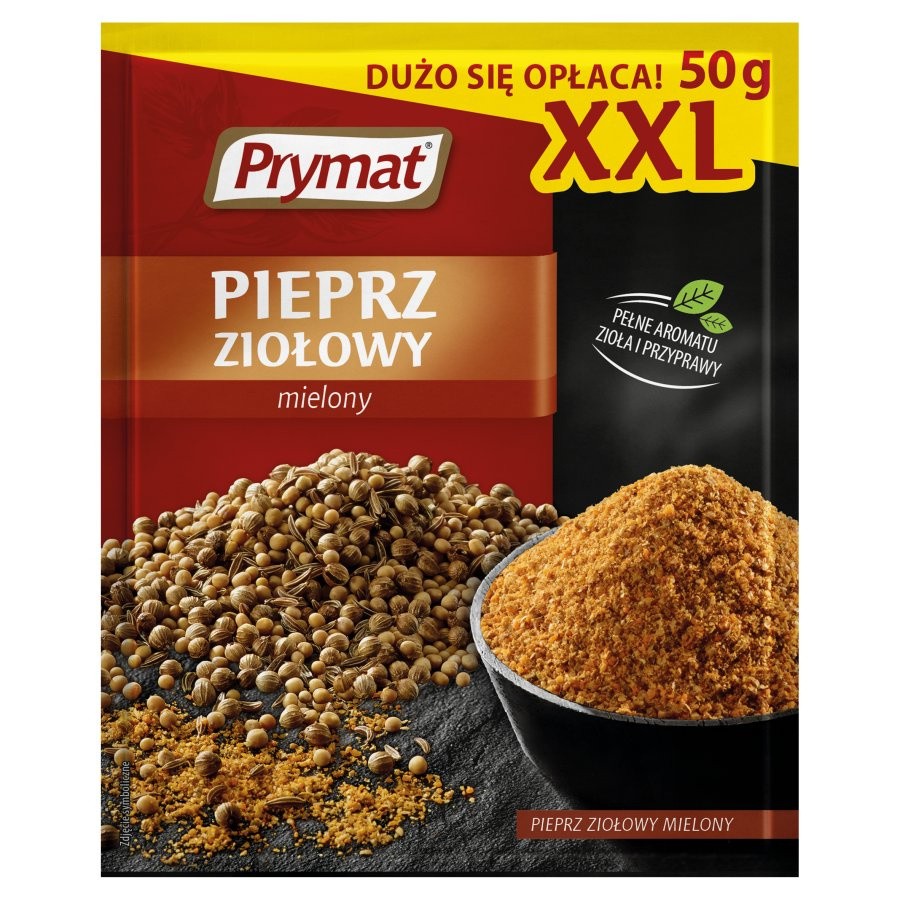 Pimenta moída com ervas Prymat XXL 50 g