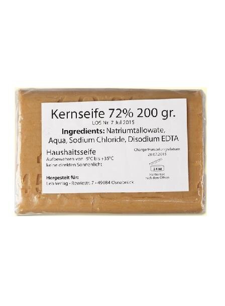Jabon de Marsella natural  72 %, 200 g
