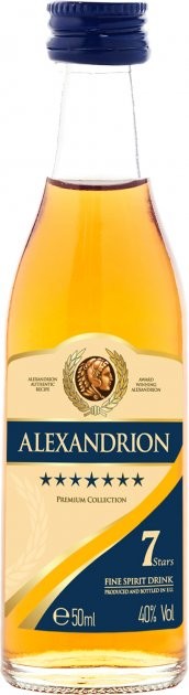 Крепкий алкогольный напиток Alexandrion 7* 0.05 л 40%