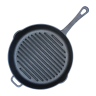 La sarten-grill de hierro fundido, O 24см
