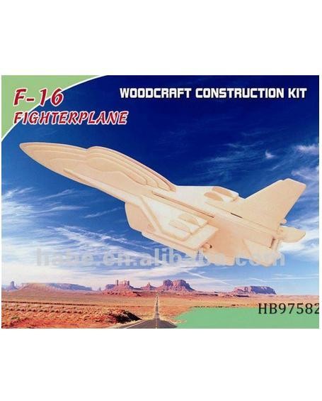 Конструктор-головоломка. Літак F-16