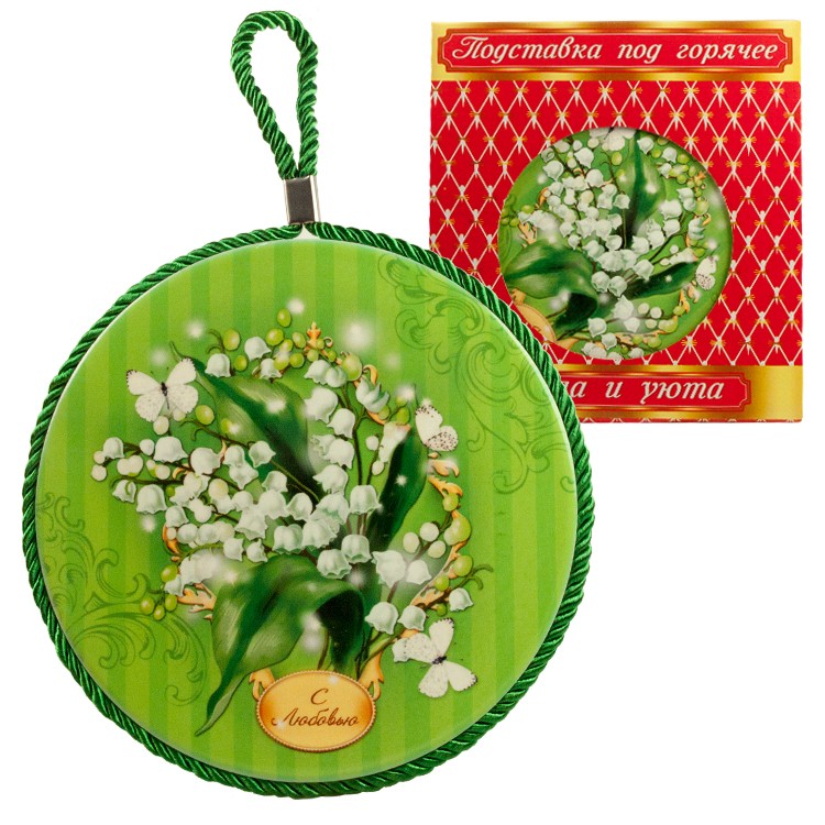 Placa quente "Lily", cerâmica, D - 16 cm