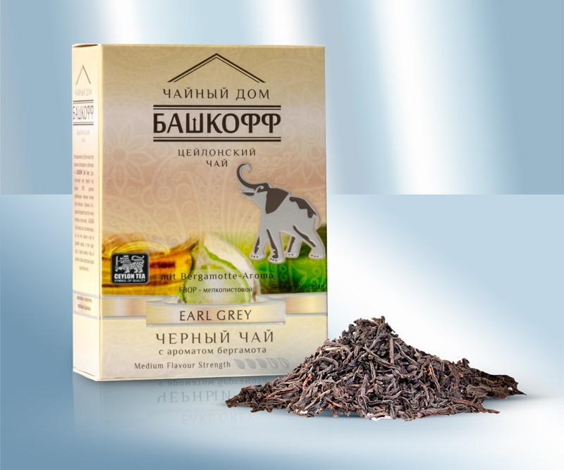 Чёрный чай "Earl Grey" высшего сорта (Earl Grey ароматизирован маслом бергамота) вес., 100г