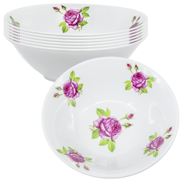 Набор суповых тарелок "Испанская роза" (6 шт.), Ø18 см