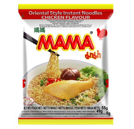 Лапша chicken MAMA Thailand 55 г. 