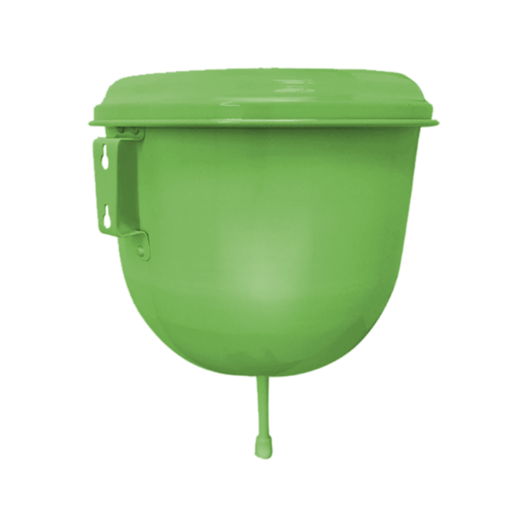 El lavamanos "De campo" 4,5 l, del aluminio, (verde), la Altura - 22, D - 23 cm