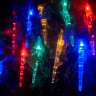 LED la guirnalda, el Carambano de 16 bombillas multicolores, 2 m
