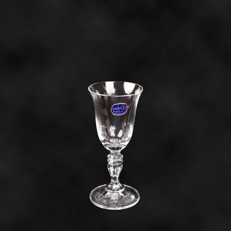 El juego de las copas para el licor 6 sht ROMANO 60 ml, la altura 12,5 cm O 5,5 cm