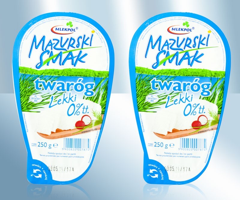 Сир "Mazurski Smak" 0,1%, 250 г