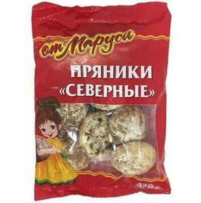 Doce russo. Pão de mel "Pólo Norte", 420 g
