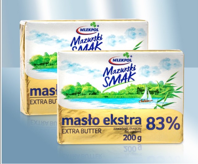 Mantequilla "Mazurski Smak" 83% grasa 200g
